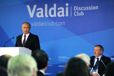 At meeting of the Valdai International Discussion Club.